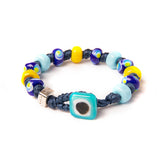 bracciale giallo blu amantea braccialetti aua