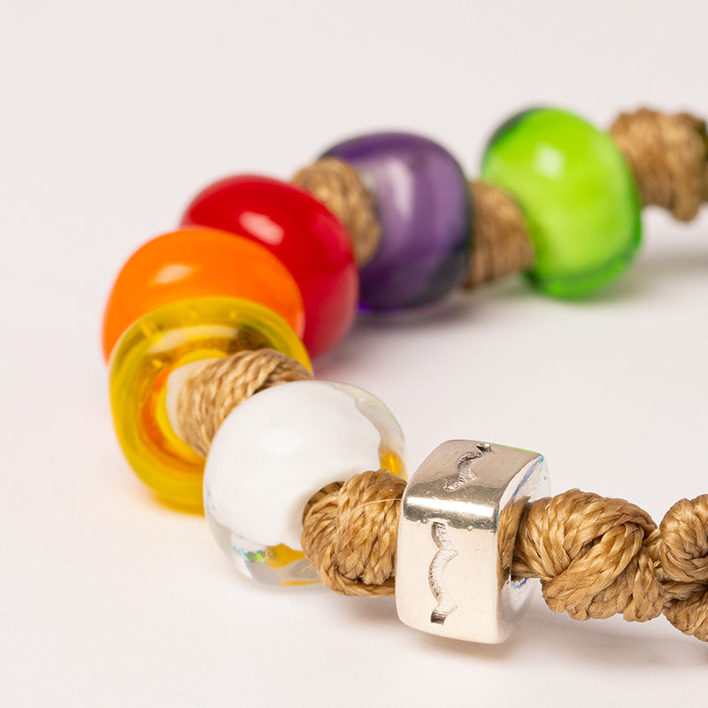 Suyi Braccialetto Fatto a Mano 2 Pezzi Braccialetti di Pietra Colorati Suyi Braccialetto Fatto a Mano 2 Pezzi Braccialetti di Pietra Colorati